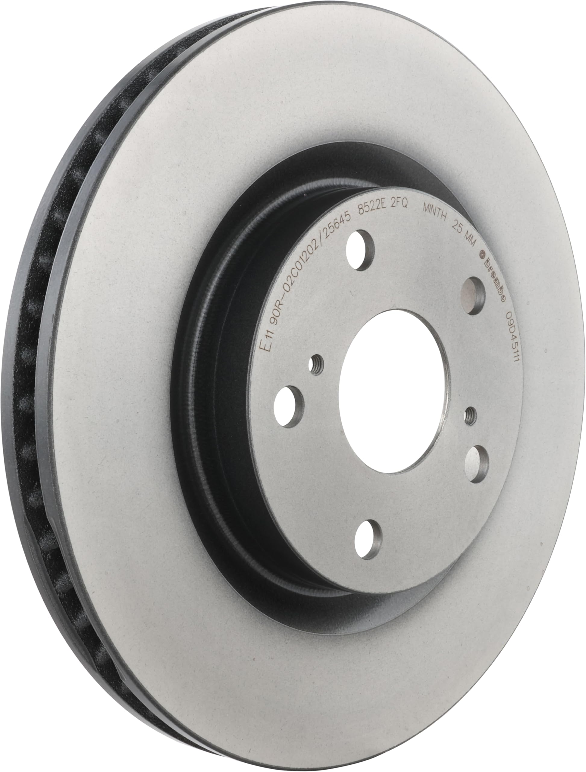 Amazon.com: Brembo 09.D451.11 UV Coated vented Front Brake Rotor